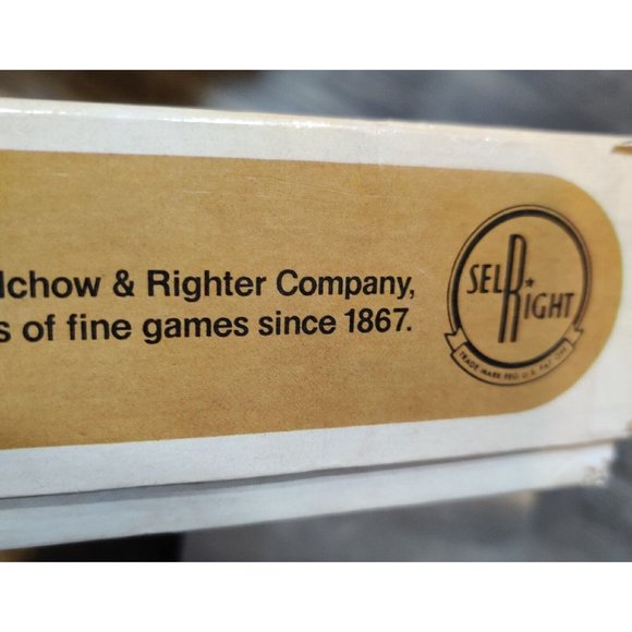 Vintage Backgammon Game Selchow & Righter 1975 Wood Pieces Complete w/o Booklet - Picture 9 of 15